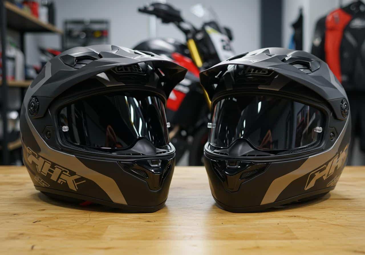 visière teintée casque moto légal