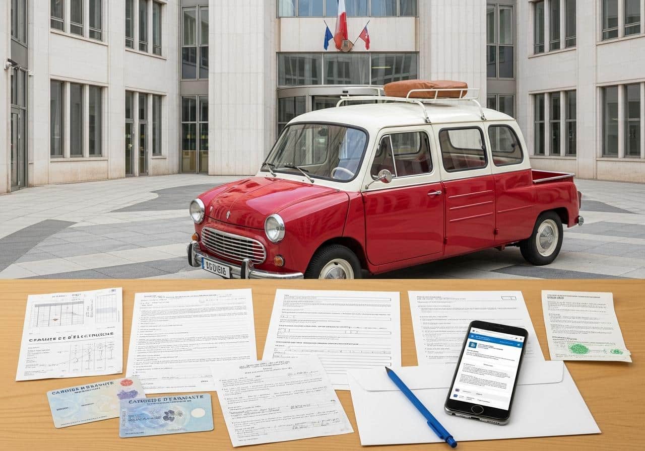 comment immatriculer une mobylette qui n'a pas de carte grise​