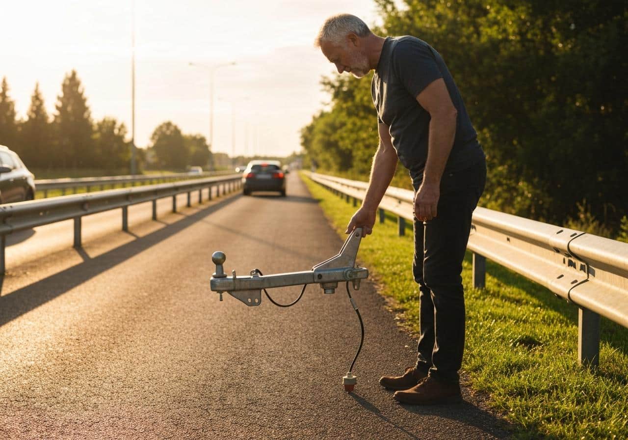 Qui est responsable d'un accident avec une boule d'attelage ?