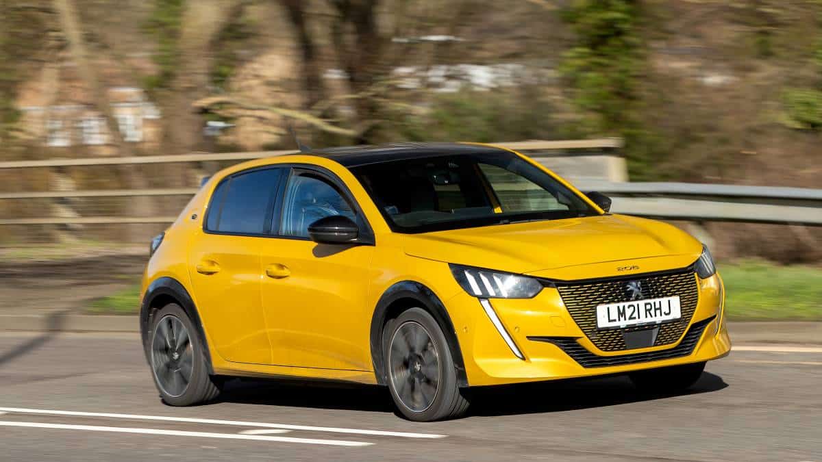 Peugeot jaune