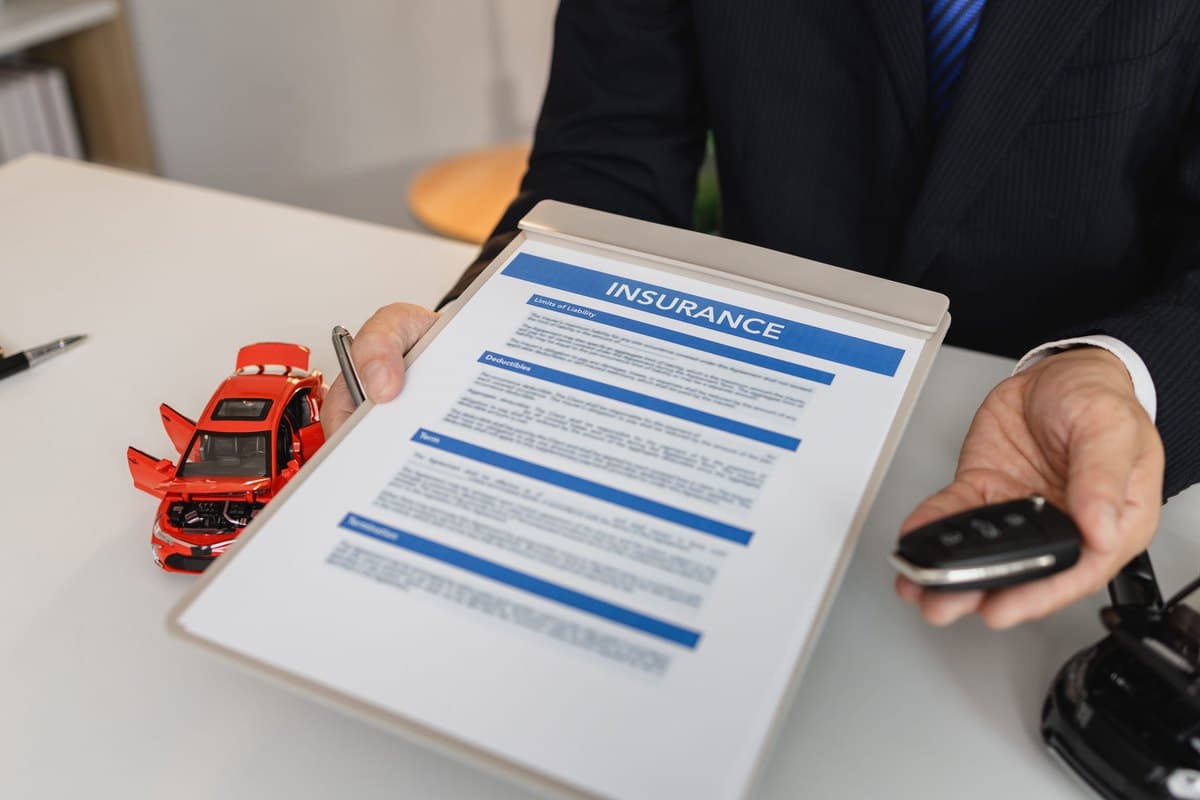 Contrat d'assurance et clé de voiture