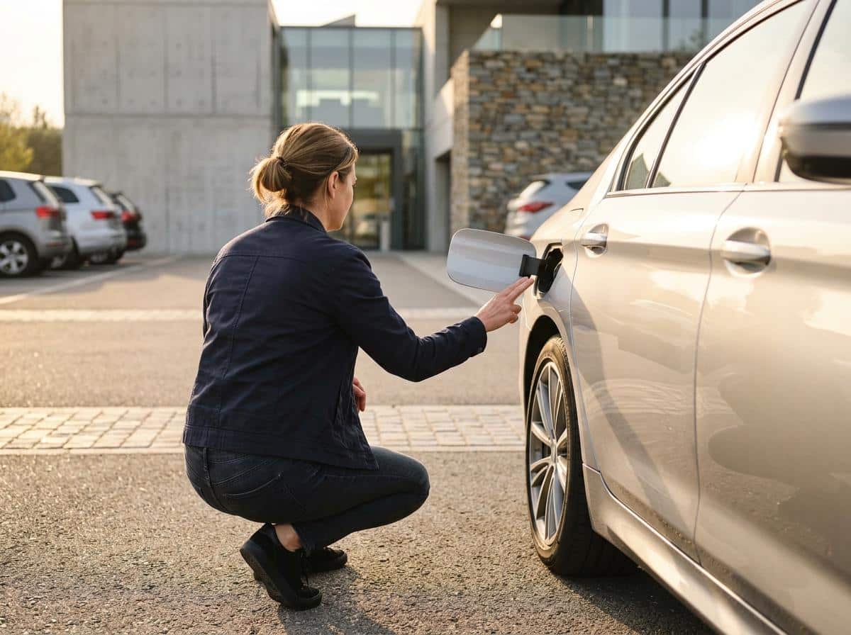 comment ouvrir la trappe à carburant