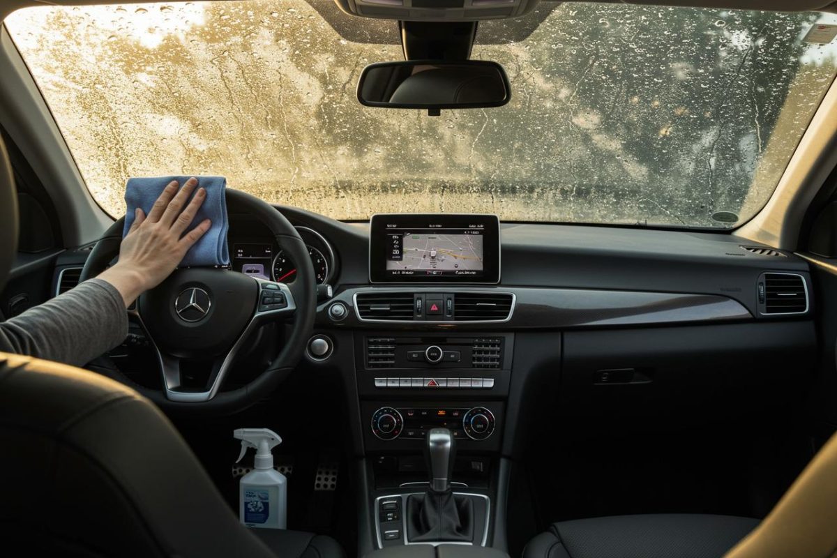 comment enlever la buée dans une voiture