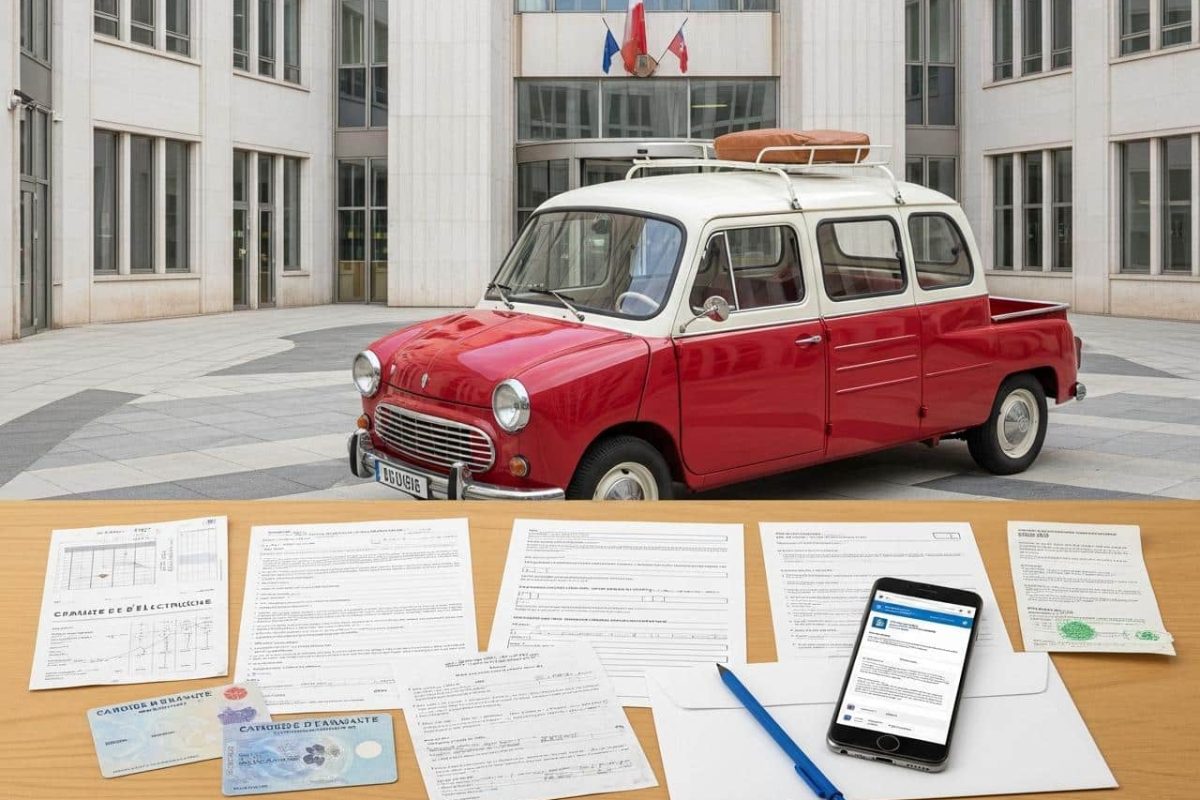 comment immatriculer une mobylette qui n'a pas de carte grise​