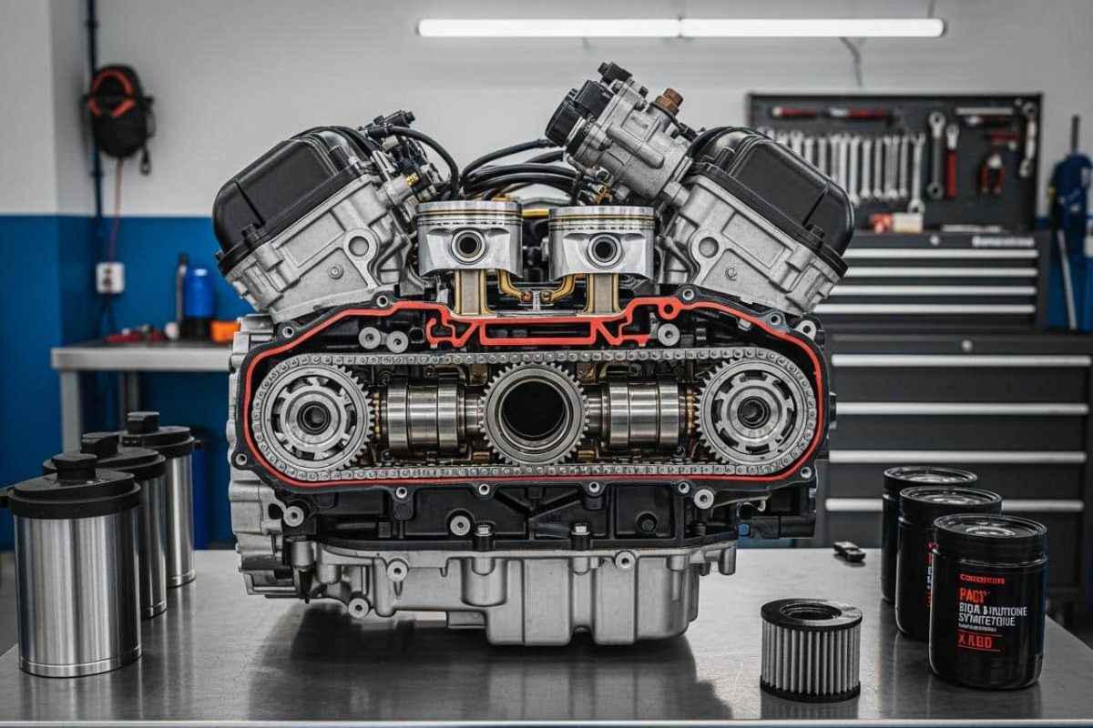 moteur tce 100 chaîne ou courroie