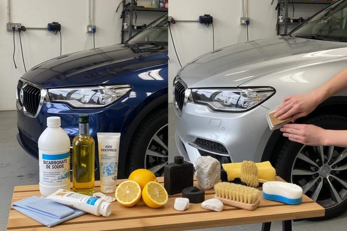 astuce de grand-mère pour nettoyer les phares de voiture​
