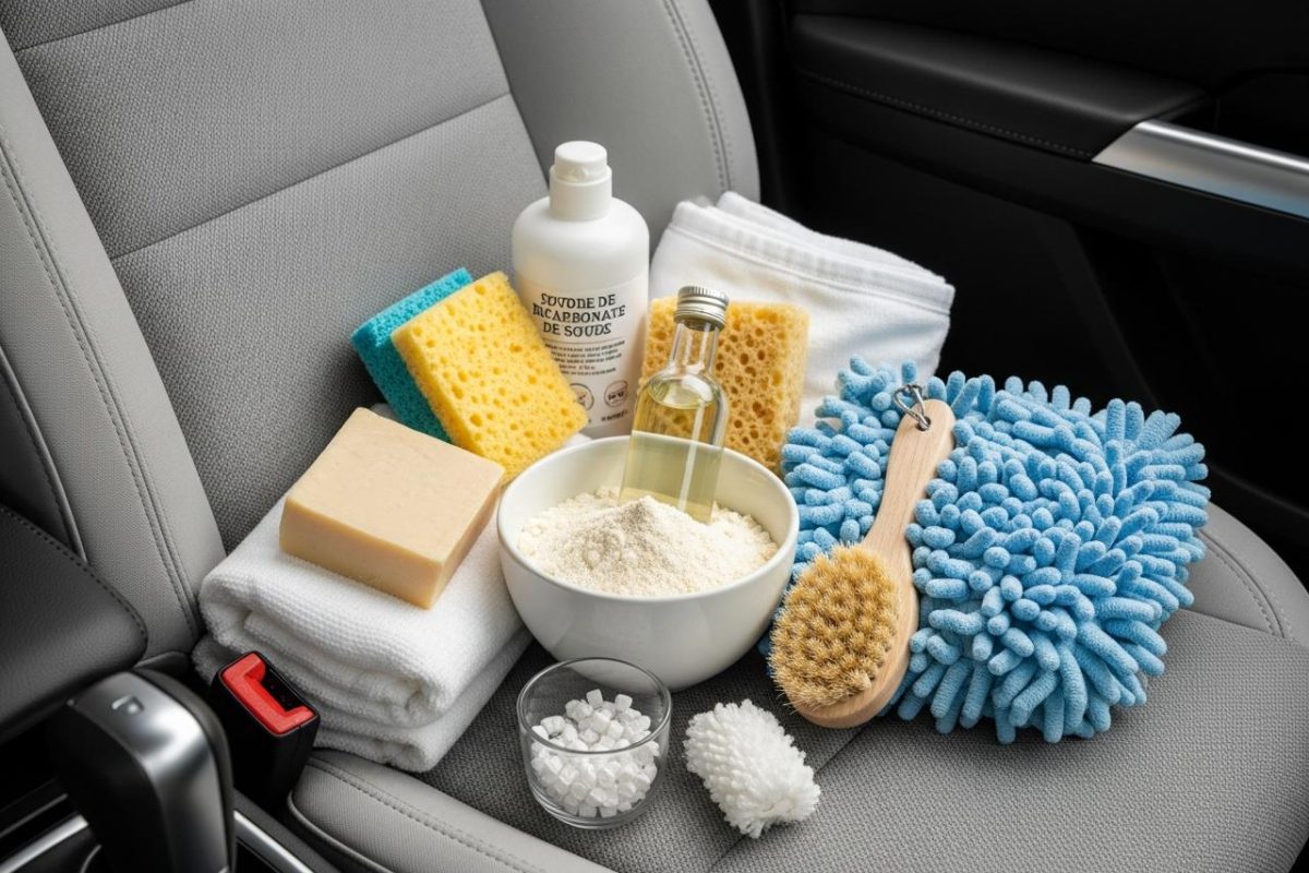 recette de grand-mère pour nettoyer siège voiture​
