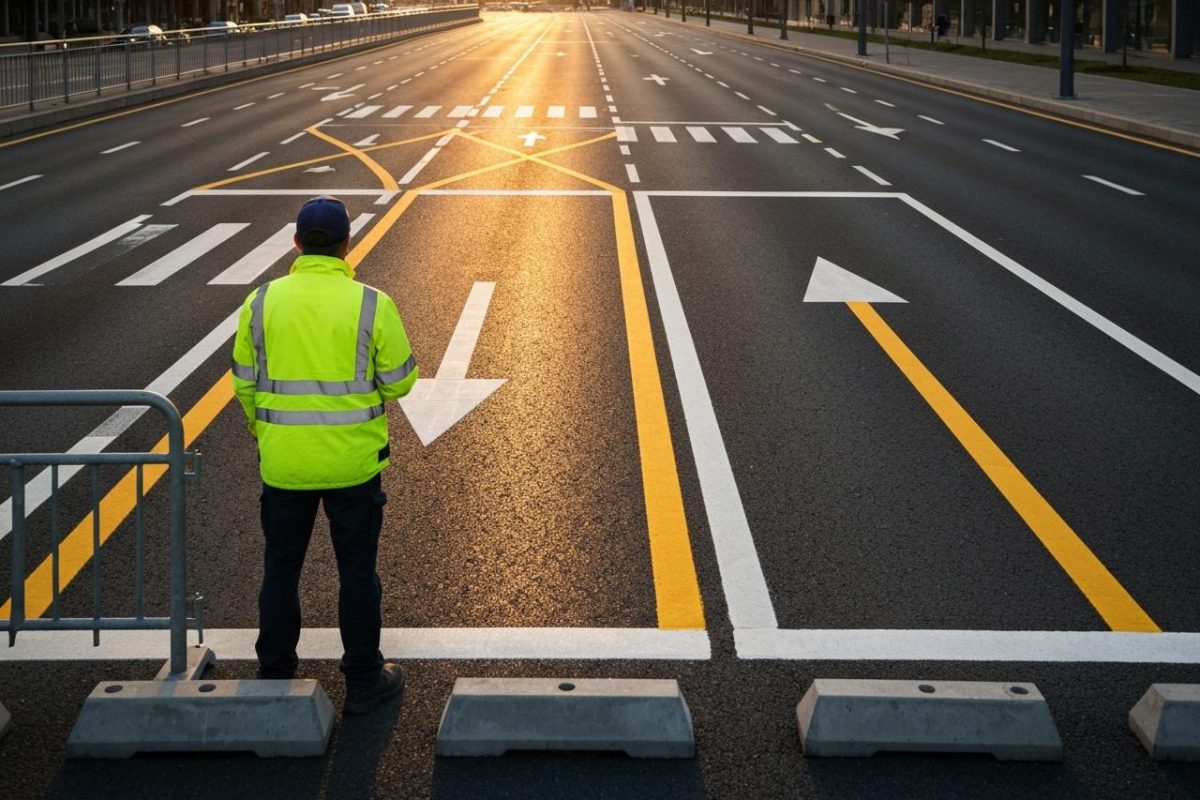 Quels sont les différents marquages au sol ?