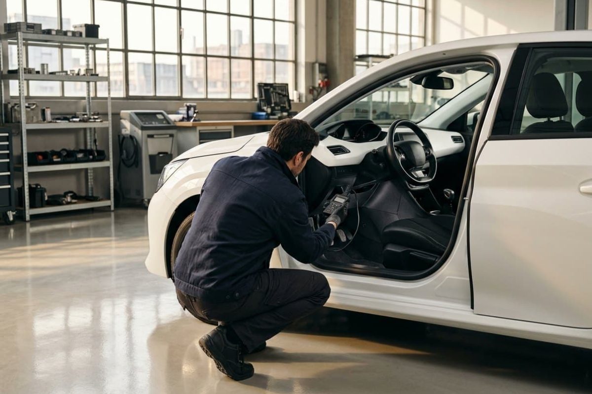 réinitialiser voyant défaut moteur peugeot 208